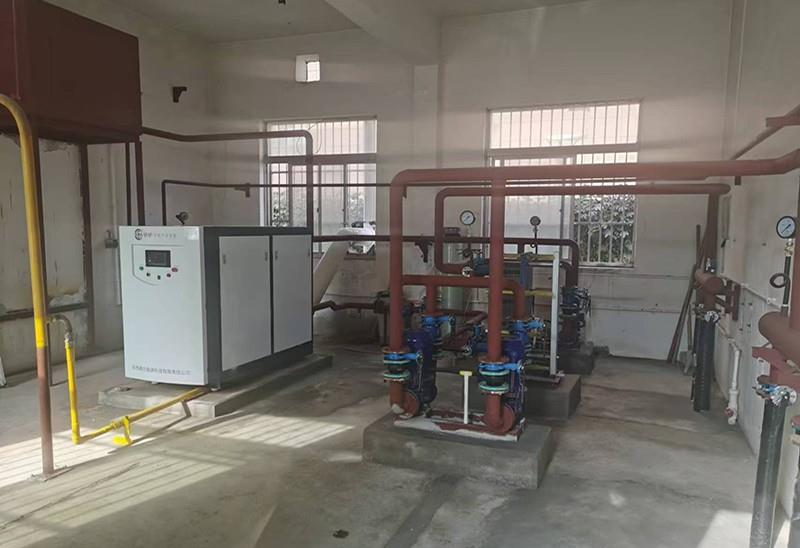 5000平方米燃氣熱水供暖鍋爐案例